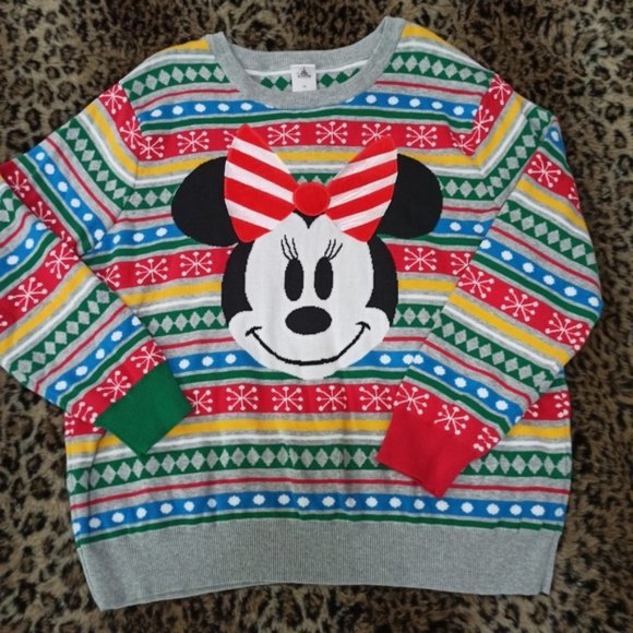 Disney Minnie MouseWomens Christmas Holiday 2XL - Picture 1 of 16